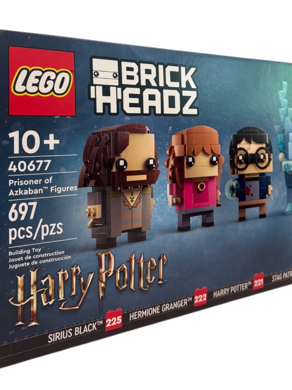 LEGO BRICK'H'EADZ Harry Potter "Prisoner of Azkaban" 40677 UNOPENED.